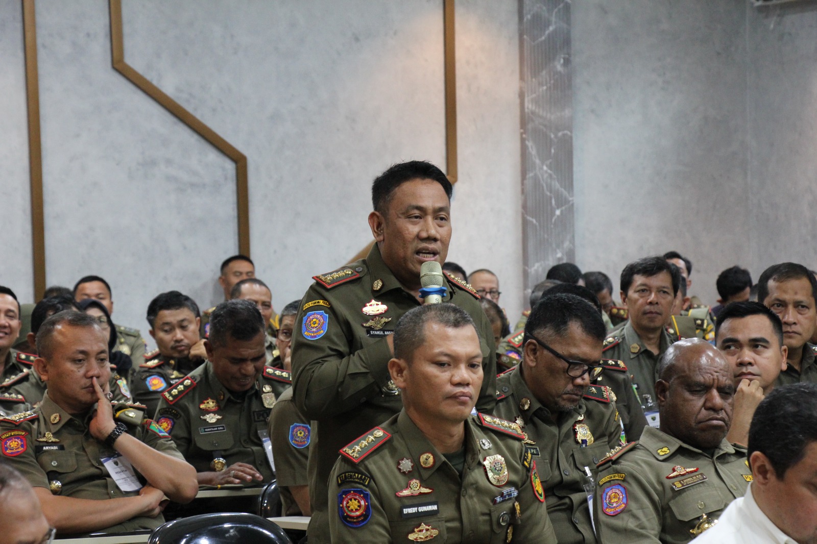 Perkuat Kapasitas dan Transformasi Humanis, Kasatpol PP dan Damkar Tanah Bumbu Ikuti Bimtek  Training of Trainers (ToT) Nasional di Bogor