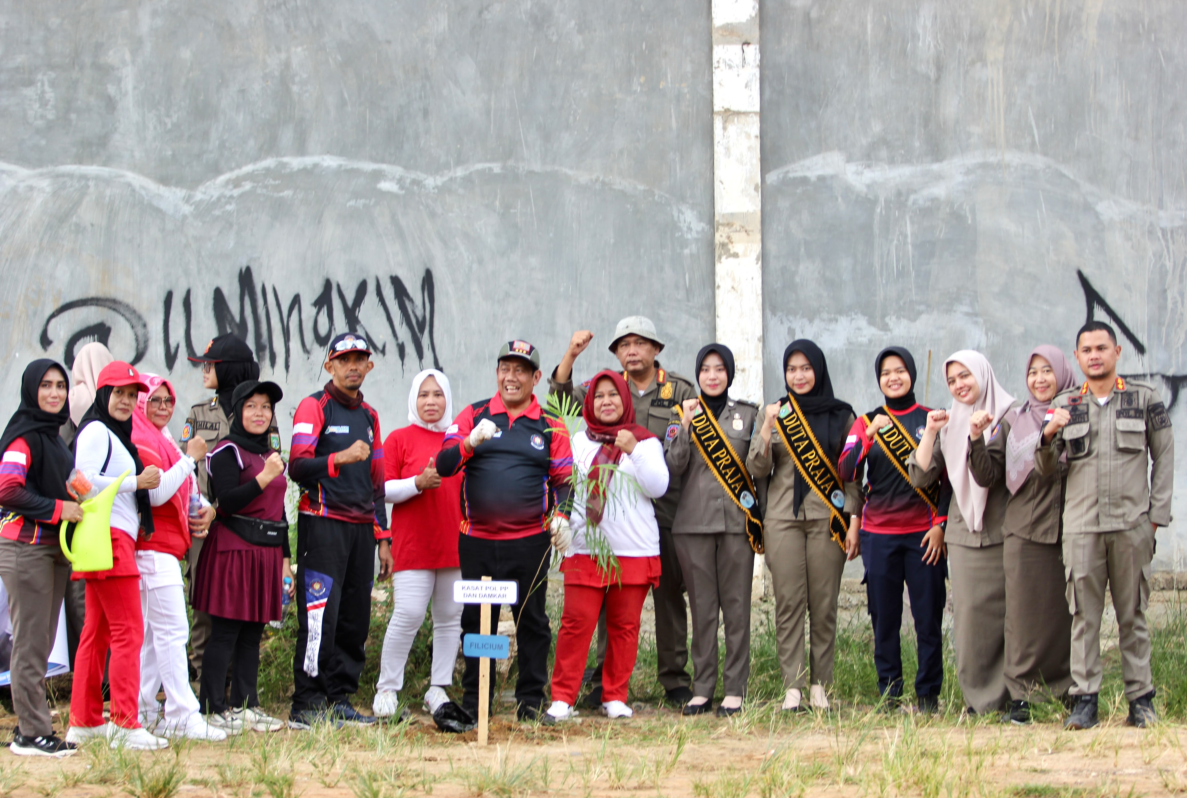 Aksi Sinergitas Merah Putih Hidupkan Gerakan Indonesia ASRI 2026  di Kabupaten Tanah Bumbu