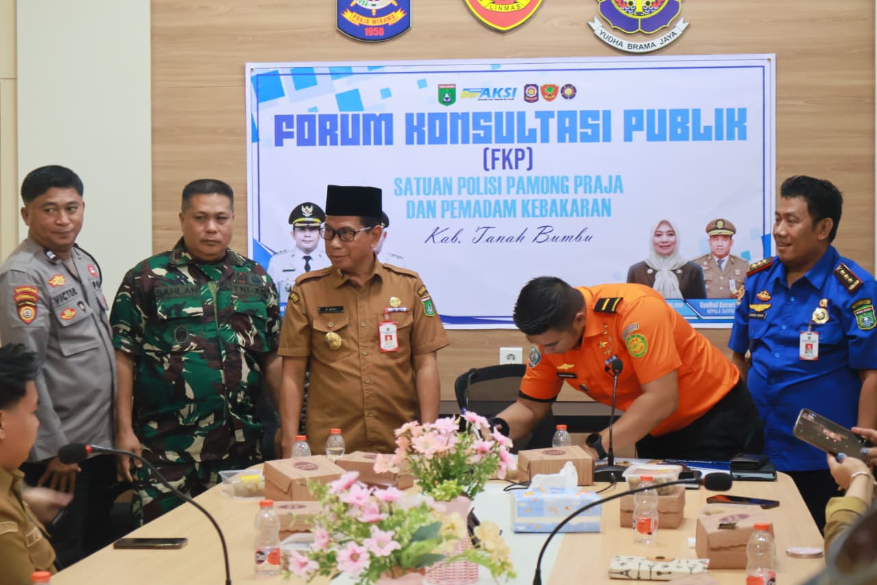 MELALUI KEGIATAN FKP, SATPOL PP DAN DAMKAR MENERIMA MASUKAN MASYARAKAT MENGENAI PELAYANAN PUBLIK